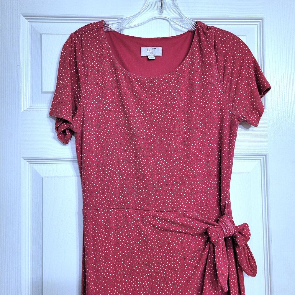 Pink Polka dot dress